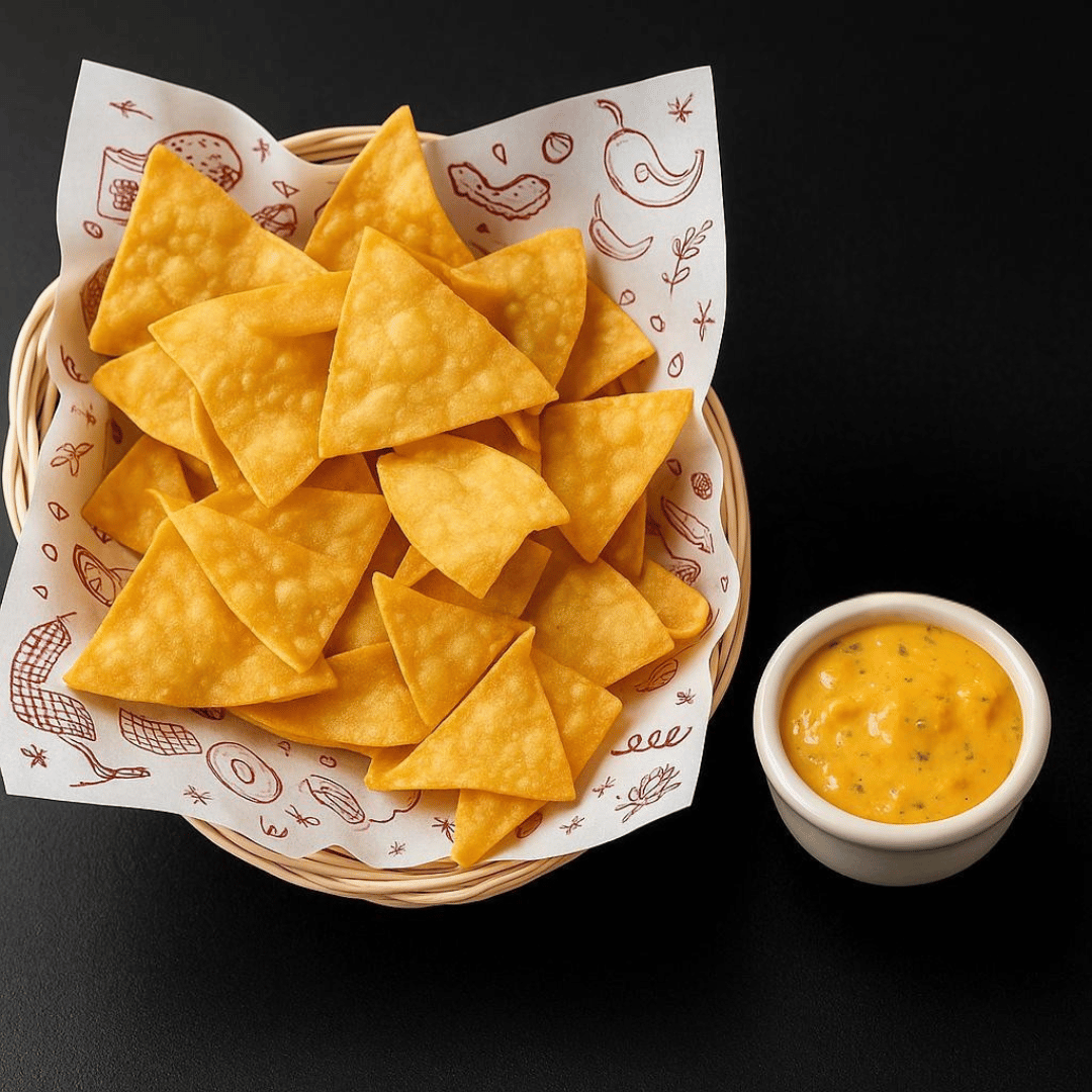 Chips & Tandoori Cheese Queso